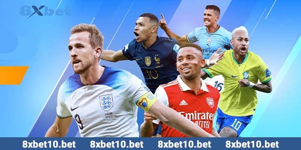 Hình ảnh đại diện của những cầu thủ bóng đá nổi tiếng làm đại diện cho 8xbet.